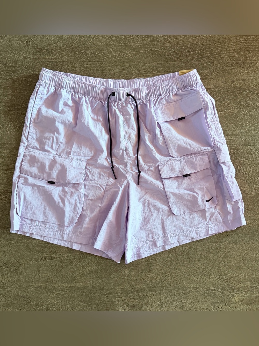 Men’s Nike Tech Light Lavender Woven Cargo Shorts